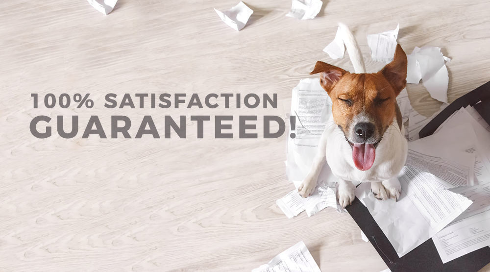 100% satisfaction guaranteed for our printer services, supplies & equipment